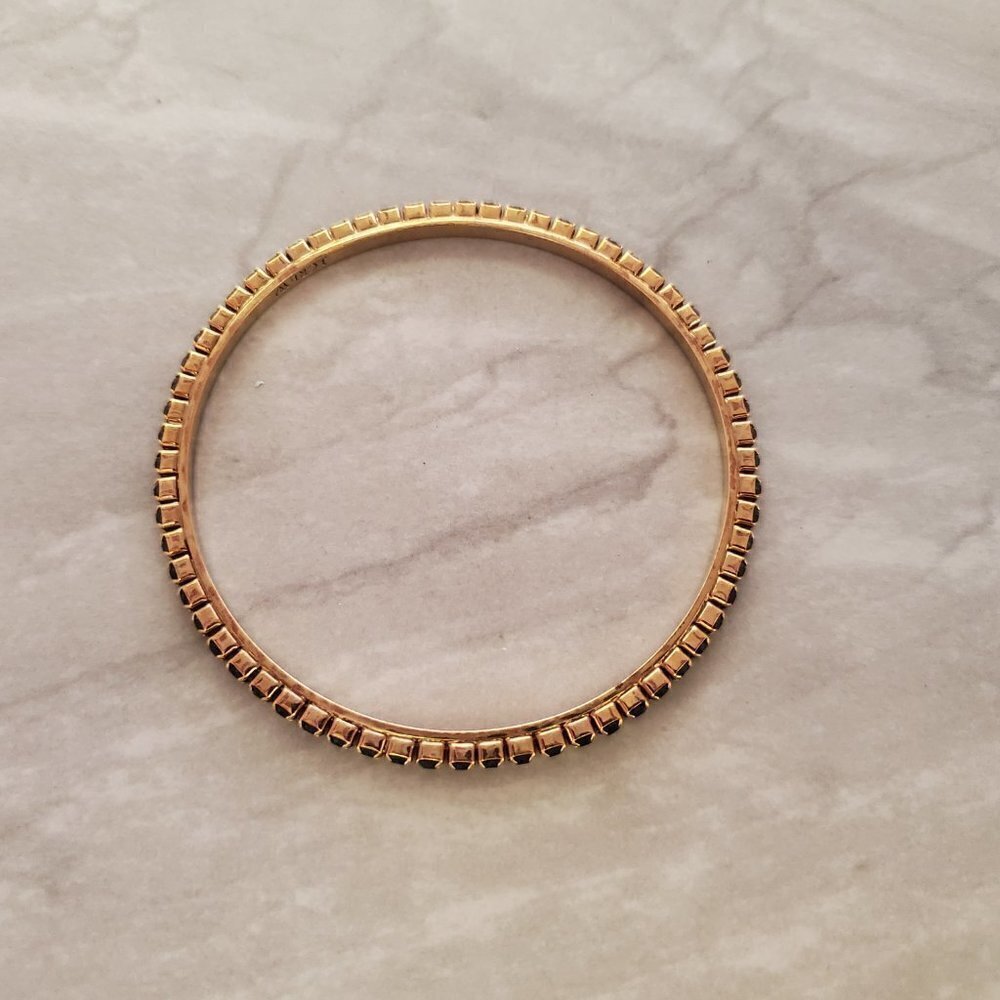 ✨ J.Crew Rhinestone Crystal Pave Bangle Bracelet ✨ - Picture 9 of 10